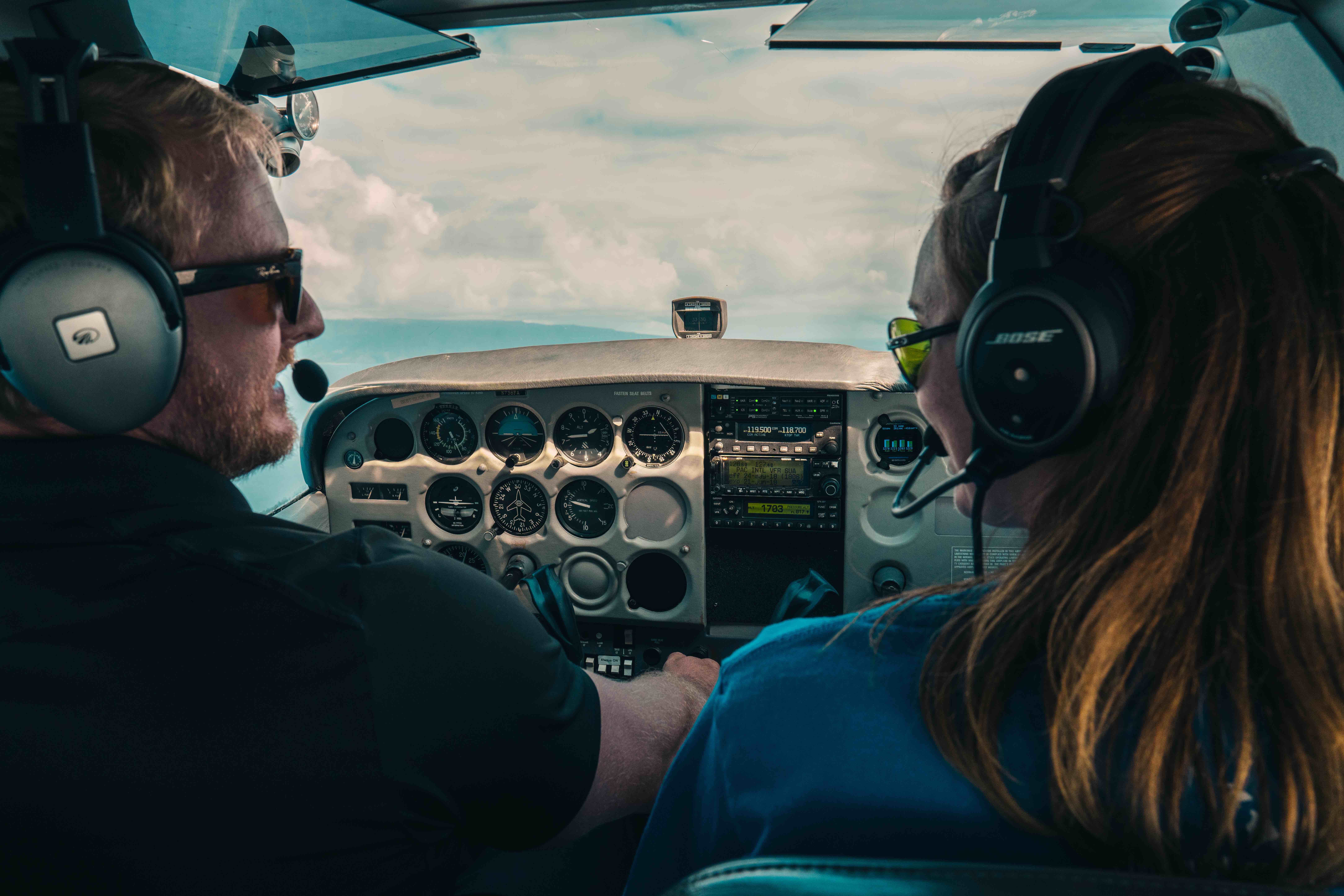 CFI flying with new private pilot student